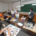 La presentación de los proyectos científicos se desarrolló en las aulas de la Escuela Politécnica Superior de la UBU.-ISRAEL L. MURILLO