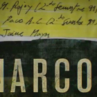 Imagen final del spot de Netflix en la que los papeles de Bárcenas se fusionan con la cabecera de la serie.-NETFLIX (TWITTER)