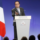 El presidente francés, François Hollande, en una conferencia de prensa el 28 de julio.-AFP / RAYMOND ROIG