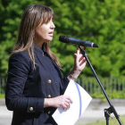 Carolina Blasco compareció en La Quinta para detallar las propuestas del PP sobre medio ambiente.-RAÚL G. OCHOA