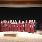 Los miembros de la Coral Canticorum durante el encuentro celebrado en Valencia en 2016.-ECB