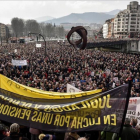 Protestas de la semana pasada en Bilbao-MIGUEL TONA (EFE)
