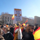 Manifestación contra la investidura de Pedro Sánchez, celebrada en Madrid.-EUROPA PRESS