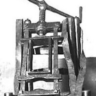 Un garrote similar al que empleaba el verdugo burgalés.