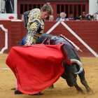 Manuel Escribano tuvo que cancelar las dos tardes que tenía firmadas en la provincia de Burgos el año pasado.-ECB