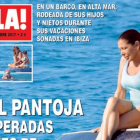 Isabel Pantoja, en la portada de Hola!.-EL PERIÓDICO