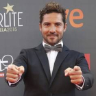 El cantante David Bisbal en la segunda edición de los Premios Platino del Cine Iberoamericano, el pasado julio, en Málaga.-EFE
