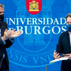 La Universidad de Burgos hace entrega al músico, compositor y director de orquesta Gustavo Dudamel de su máximo reconocimiento institucional. FOTOS: SANTI OTERO