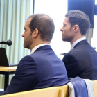 Xavi Alonso, durante el juicio en la Audiencia Provincial de Madrid.-DAVID CASTRO