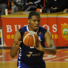 Percy Gibson, durante un partido.-ISRAEL L. MURILLO