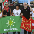 Manifestación de la CUP el día de la Diada.-