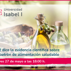 Giuseppe Russolillo ofrece un webinar en la Universidad Isabel I sobre la dieta mediterránea en tiempos de pandemia. ECB