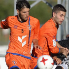 Imagen del encuentro que jugó el Burgos Promesas contra el Burgos CF.-RICARDO ORDÓÑEZ