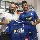 El guardameta asturiano Dani Barrio firmó el pasado verano por dos años con el UDMelilla-UD Melilla