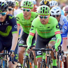 Carlos Barbero durante una prueba en el inicio de la temporada.-MOVISTARTEAM.COM