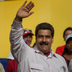 El presidente de Venezuela, Nicolás Maduro, en un acto del Gobierno, este martes.-MIGUEL GUTIERREZ / EFE