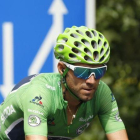 Alejandro Valverde, durante la Vuelta 2019.-EFE / JAVIER LIZÓN