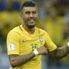 Paulinho, en un partido con la selección brasileña-MAURO HORITA MOWA PRESS