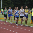 Imagen de Tomás Tajadura en una carrera en las pistas Purificación Santamarta.-SANTI OTERO