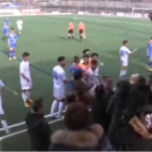 Incidentes en el Andorra-El Prat.-TWITTER