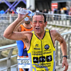 José Mariscal en pleno esfuerzo en una competición-ECB