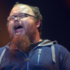 El cantante alemán Andreas Kümmert, durante su actuación en el programa de candidatos a Eurovisión.-Foto: AFP / PETER STEFFEN