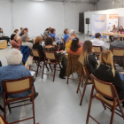 Un momento de la presentación, ayer, del ProyectoSentim que lidera la asociación Burgos Acoge.-ISRAEL L. MURILLO