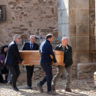 Funeral en memoria del escritor Fernando S?nchez Drag? en Castilfrio de la Sierra