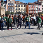 Celebración del Día Internacional del Síndrome de Down en la Plaza Mayor de Burgos. D. S. M.