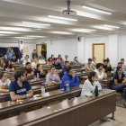Aspirantes a MIR comienzan su examen en la Facultas de Ciencias de Salamanca