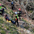 Rescate de una senderista herida en Santa Cruz del Valle Urbión. 112 JCYL