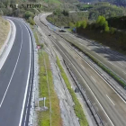 Tramo de la A-6 en la provincia de Lugo.- DGT