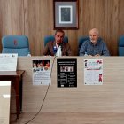 El alcalde de Roa, David Colinas junto al presidente de la Asociación Cultural Juan Martín ‘El Empecinado’, Sátur Rioja