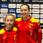 Esther Hasek y María Berzosa en el Youth Contender Polonia 2023