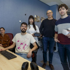 Imagen de los integrantes del grupo de investigación ‘Admirable’ de la Universidad de Burgos. TOMÁS ALONSO