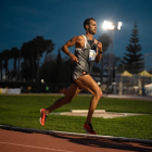 El vigente campeón de la Milla, Dani Arce, durante una carrera.