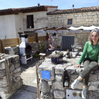 Paula Soria, regenta una casa rural en Rublacedo de Abajo