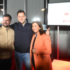 Acto público de inicio de campaña del PSOE en Burgos. Intervienen el secretario general del PSOE de Castilla y León, Luis Tudanca, la secretaria general del PSOE de Burgos, Esther Peña, y el alcalde y candidato a la Alcaldía de Burgos, Daniel de la Rosa