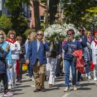 Instante de la Romería de la Virgen Blanca.