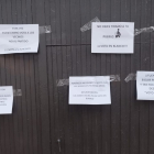 Los vecinos de Fuentenebro colgaron carteles contra los tres 'paracaidístas' del PP