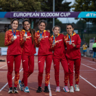 España acompañó a Alemania y Ucrania en el podium