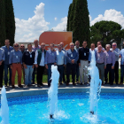 El embajador de Japón, visitando GSK Aranda de Duero.