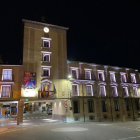 Imagen del Ayuntamiento de Aranda que estrena iluminación nocturna