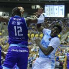 Imagen del partido entre el Hereda San Pablo Burgos y el Zunder Palencia.