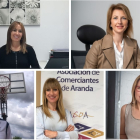 De Izquierda a derecha empezando por arriba, Gema Arranz, Cristina Martín, Miguel Ángel Velasco, Susana de las Heras y Nurial Leal