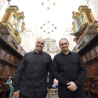La Colegiata de San Pedro de Lerma fue el escenario del magistral concierto ofrecido por dos de los organistas más destacados del panorama musical español.
