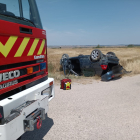 Accidente en Arcos de la Llana.