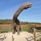 El yacimiento de La Pedraja conserva más de un millar de huellas repartidas en 14 afloramientos, pertenecientes a 123 icnoespecies de dinosaurios.