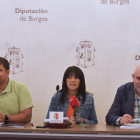 Carlos Gallo, Inma Sierra y Ricardo Pizarro presentan las nuevas ayudas de Sodebur.