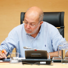 El procurador de Ciudadanos en la Junta de Castilla y León, Francisco Igea, durante una comisión.